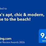 Appartement Aria's Apt, Chic & Modern, Close To The Beach! *