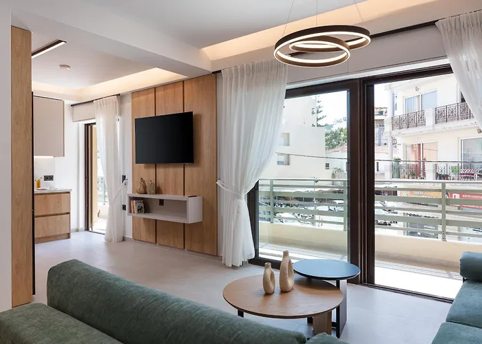 Aria's Apt, Chic & Modern, Close To The Beach! * Retimno